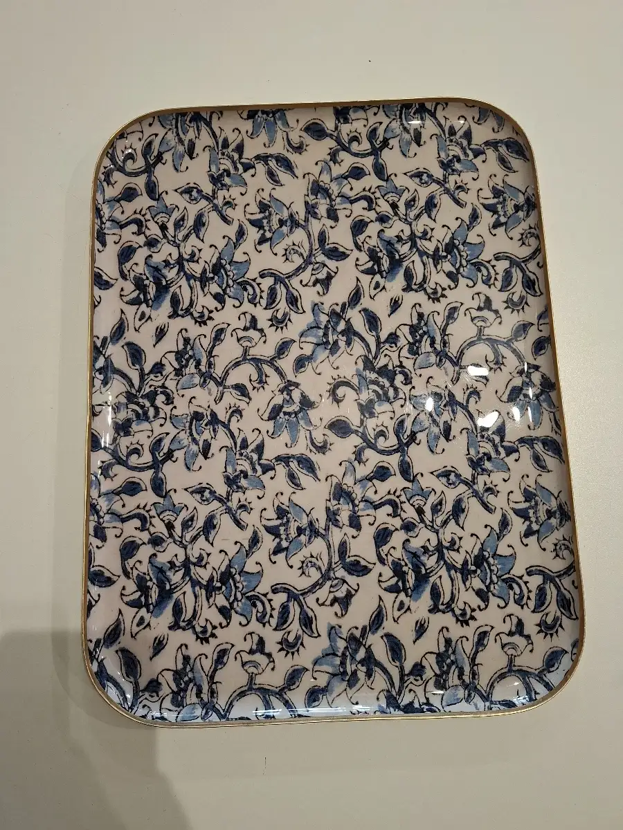 Plateau émaillé - Maison Lilo