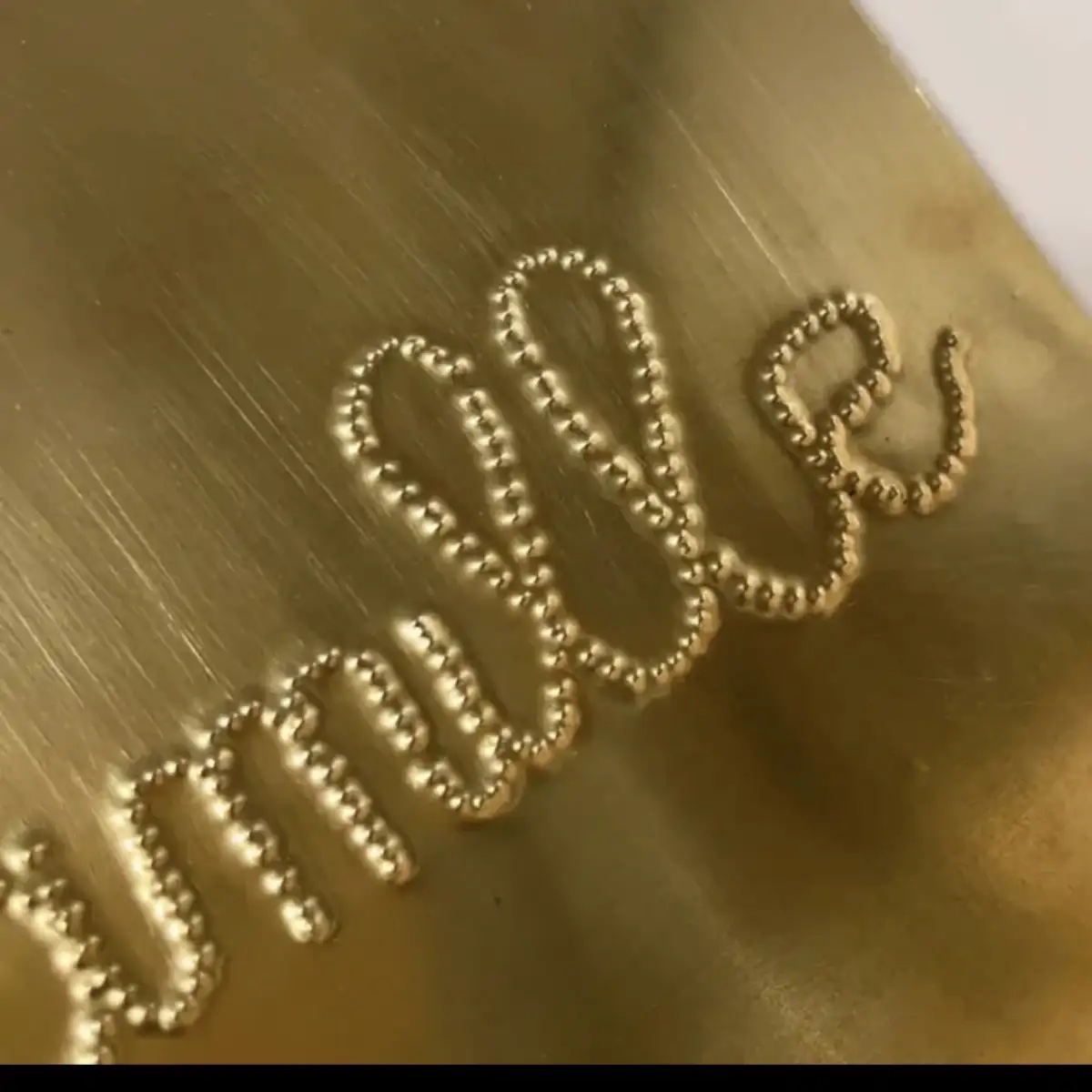 plaque laiton famille