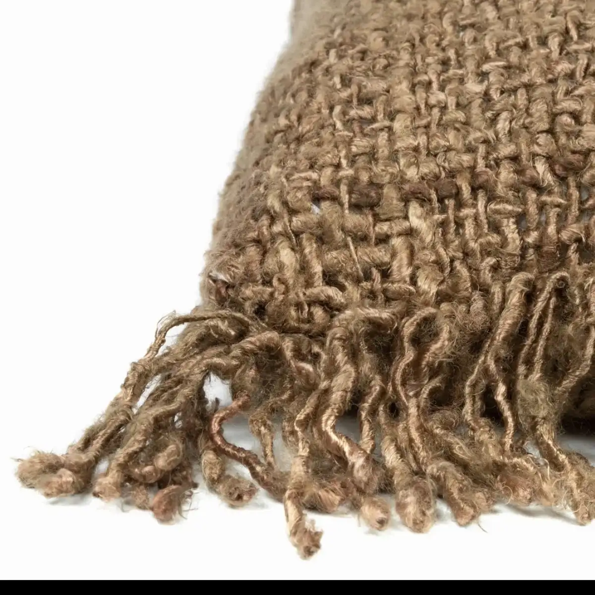 housse de coussin tressé