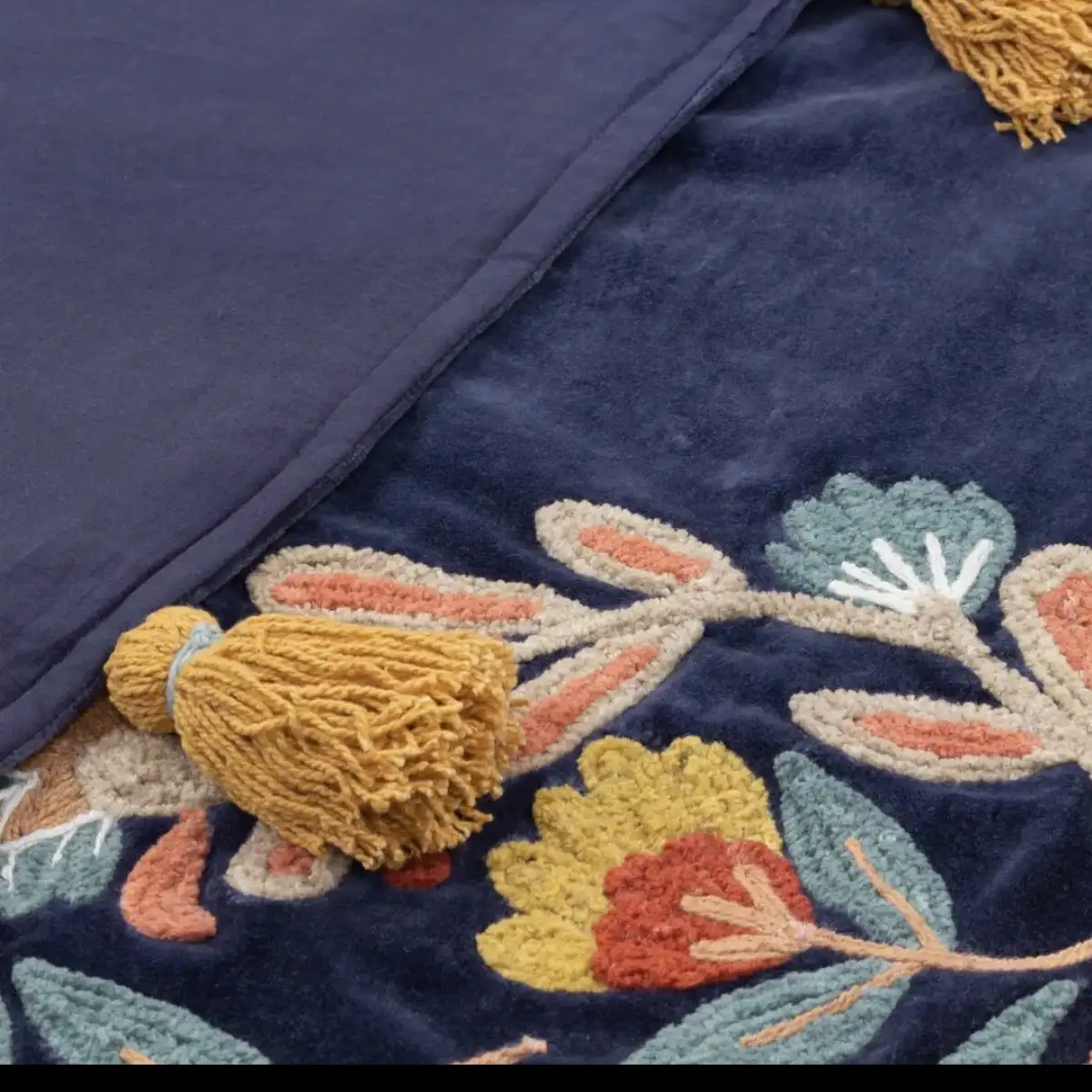 plaid léopard bleu royal