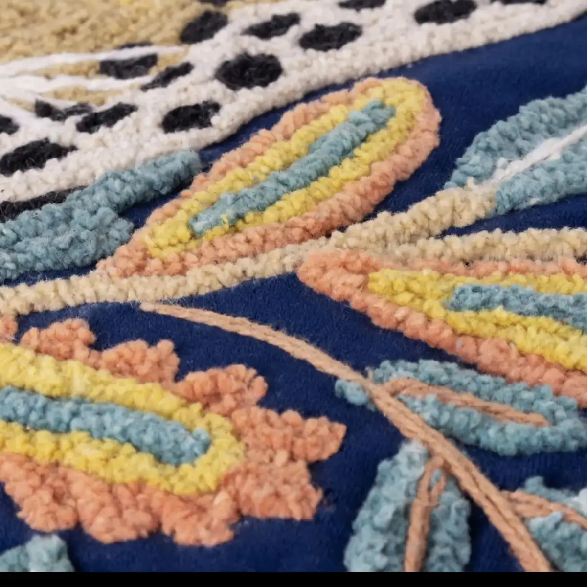 housse de coussin léopard