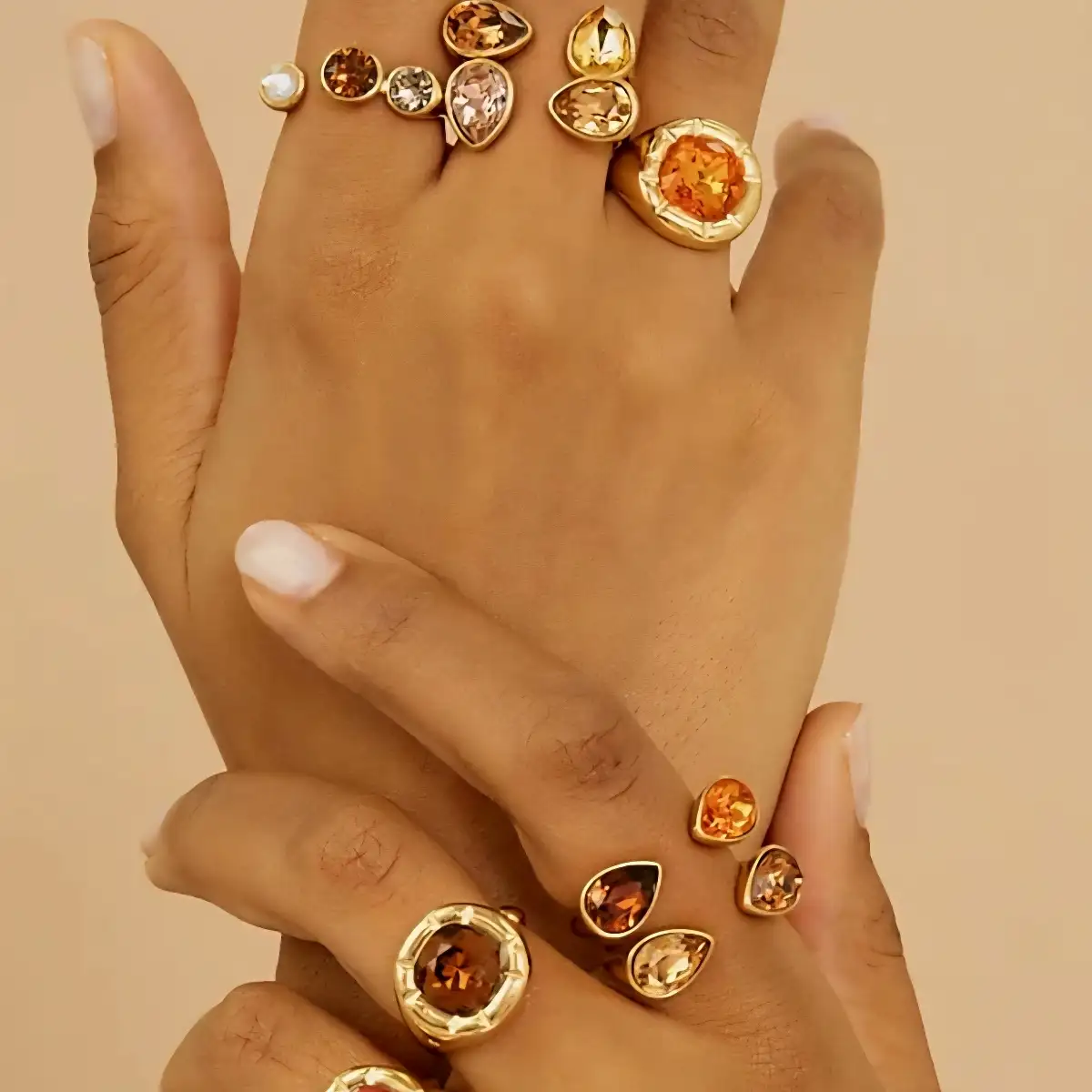 bague martha marron