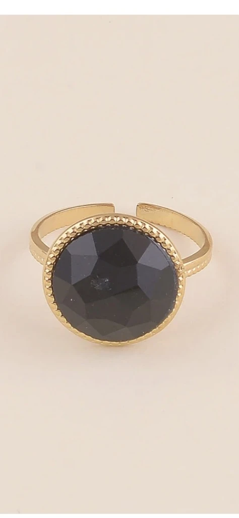 bague sophia noir